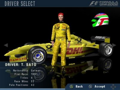 Formula one 2001 for ps2